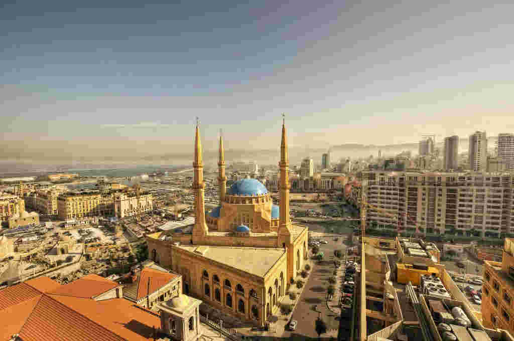 Mohammed-el-Amine-Mosque-in-Beirut-Lebanon