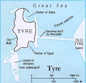 Alexander The Great’s Siege of The Unconquerable Lebanese City Of Tyre ...