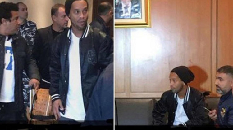 Brazilian Star Ronaldinho Partying in Beirut