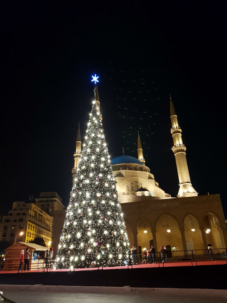  Christmas  Trees Decoration  From Around Lebanon  2019 