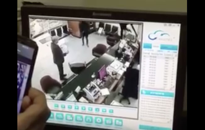 Lebanese Swiss Bank Employee Stands up to Armed Thieves