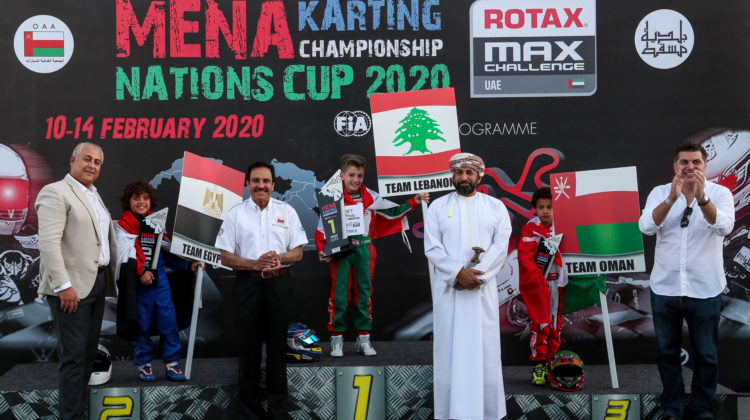 Great Results for Lebanon at The 2020 MENA Karting Nations Cup