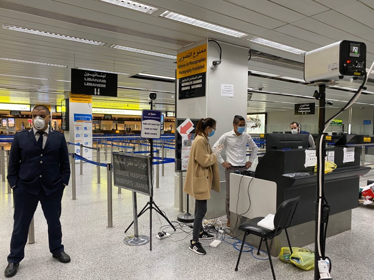 Thermal Scanners Deployed at Rafic Hariri International Airport Blog