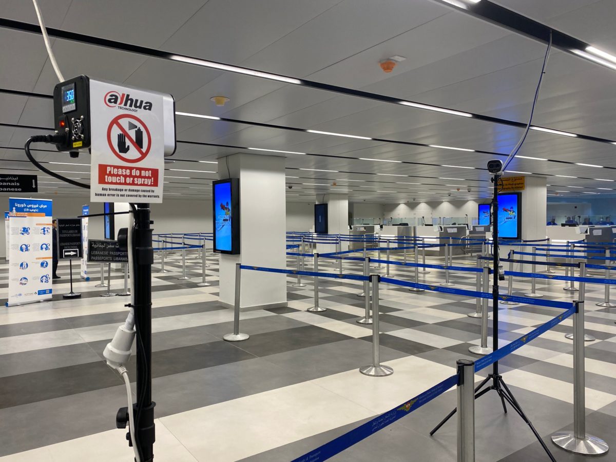 Thermal Scanners Deployed at Rafic Hariri International Airport Blog