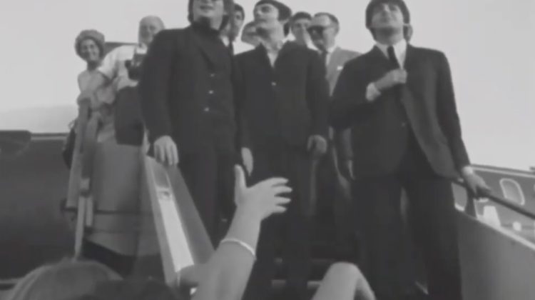 Old Footage Shows The Beatles Arriving in Beirut
