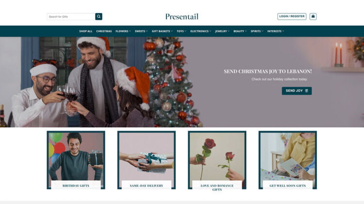 Presentail.com : An Online Gift Shop Made by Lebanese Expats, For Lebanese Expats