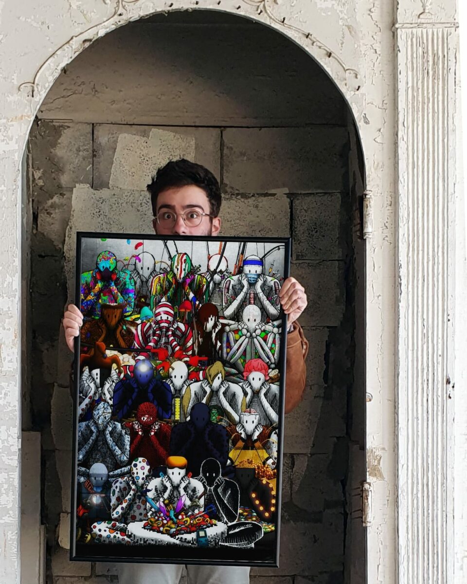 Lebanese NFT Artist Ralph Khoury Artwork Featured in Times Square