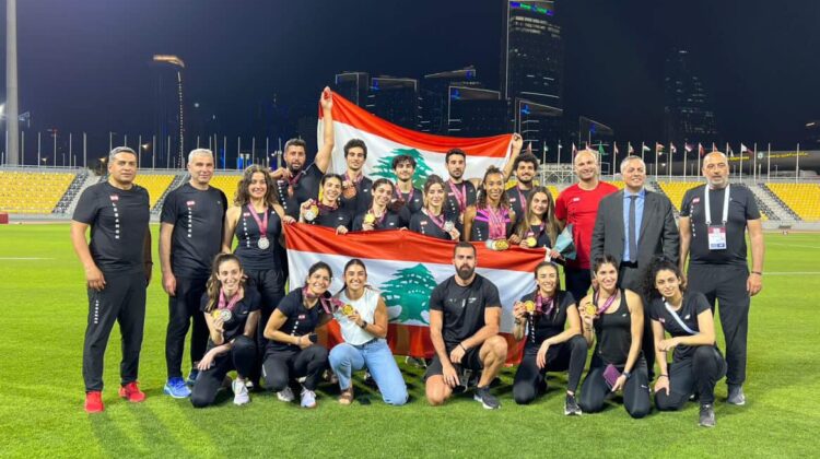 17 Medals for Team Lebanon at the 2023 West Asia Athletics Championships