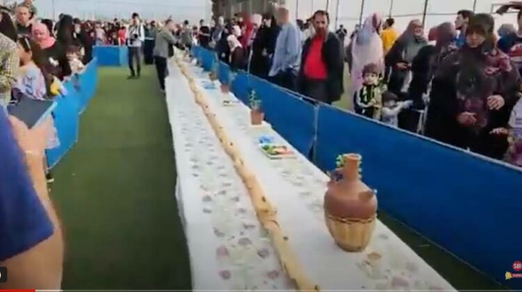 Lebanon Now Has The Record For The Longest Labneh Sandwich