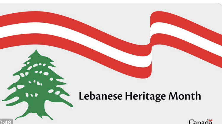 Canada Prime Minister Announces First Ever Lebanese Heritage Month