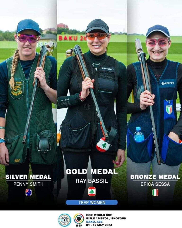 Ray Bassil Wins Gold Medal at 2024 ISSF World Cup Championship Blog